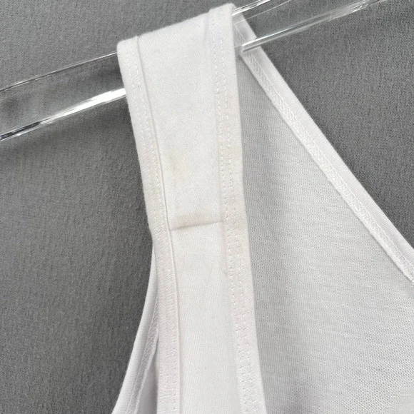 OPENING CEREMONY Dress Womens Small White Black Sleeve Plaid Ruffle Skater NWT - Picture 13 of 16